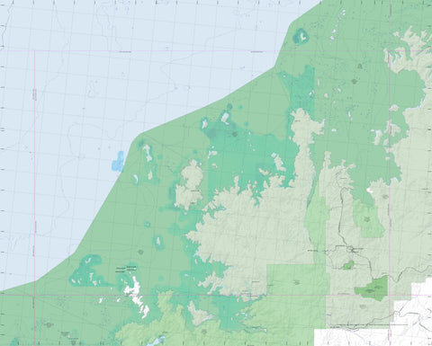 Getlost Map SD5112 MONTAGUE SOUND Australia Touring Map V15a 1:250,000