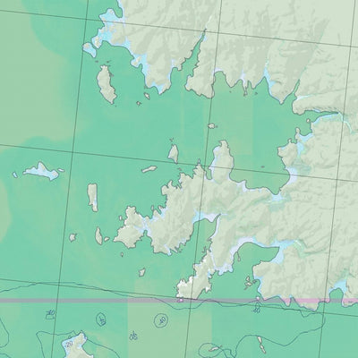 Getlost Map SD5112 MONTAGUE SOUND Australia Touring Map V15a 1:250,000