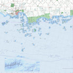 Getlost Map SI5110 MONDRAIN ISLAND Australia Touring Map V15a 1:250,000