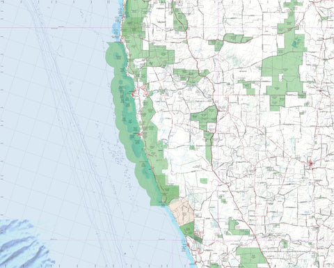 Getlost Map SH5009 HILL RIVER Australia Touring Map V15a 1:250,000