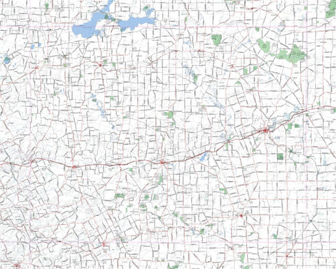 Getlost Map SH5015 KELLERBERRIN Australia Touring Map V15a 1:250,000