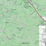 Getlost Map SI5002 PINJARRA Australia Touring Map V15a 1:250,000