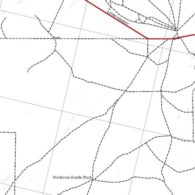 Getlost Map SI5103 BALLADONIA Australia Touring Map V15a 1:250,000