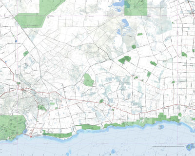Getlost Map SI5105 RAVENSTHORPE Australia Touring Map V15a 1:250,000