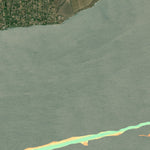 36. Річка Дніпро (м.Херсон - Дельта Дніпра). Карта глибин