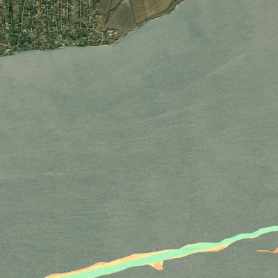 36. Річка Дніпро (м.Херсон - Дельта Дніпра). Карта глибин