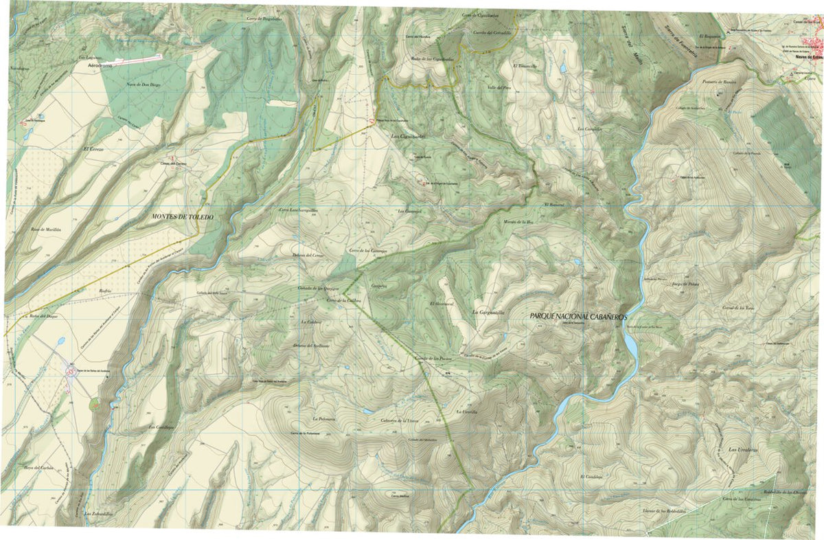 Navas de Estena (0709-2) Map by Instituto Geografico Nacional de Espana ...