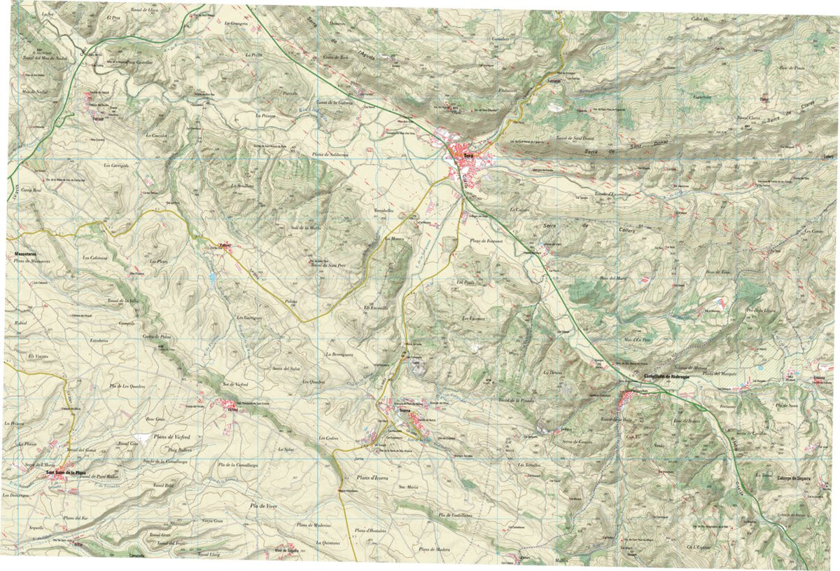 Torma Map Torà (0361-2) Map by Instituto Geografico Nacional de Espana | Avenza Maps