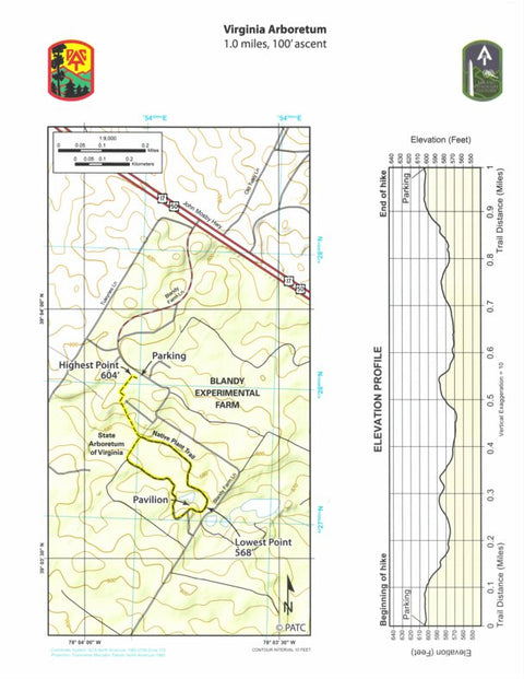 Hike 2: Virginia Arboretum Native Plant Trail