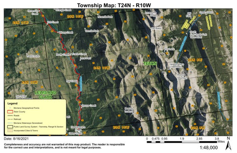 T25N R3W Antelope Coulee