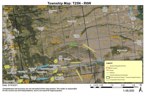 T25N R2W Trail Coulee