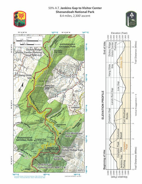 Hike 43: Jenkins Gap to Visitor Center in Shenandoah National Park