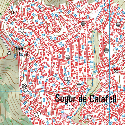 El Vendrell (0447-3) Map by Instituto Geografico Nacional de Espana ...