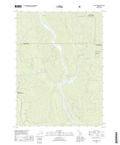 Ah Pah Ridge, CA (2018, 24000-Scale) Preview 1