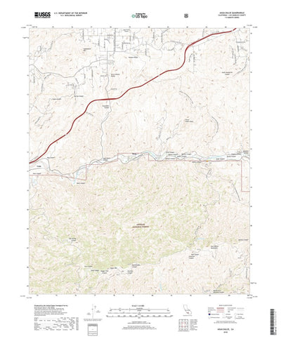 Agua Dulce, CA (2018, 24000-Scale) Preview 1