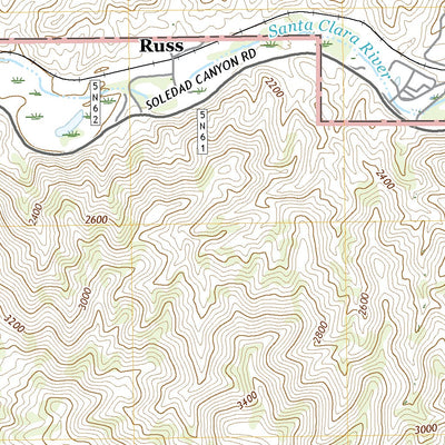 Agua Dulce, CA (2018, 24000-Scale) Preview 2