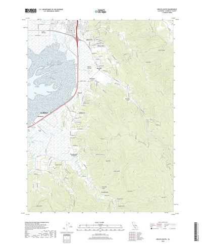 Arcata South, CA (2018, 24000-Scale) Preview 1