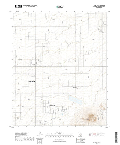 Alpine Butte, CA (2018, 24000-Scale) Preview 1