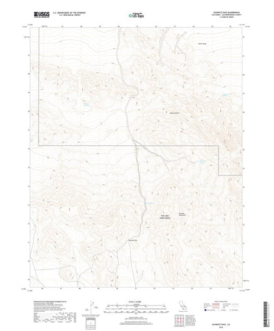 Avawatz Pass, CA (2018, 24000-Scale) Preview 1