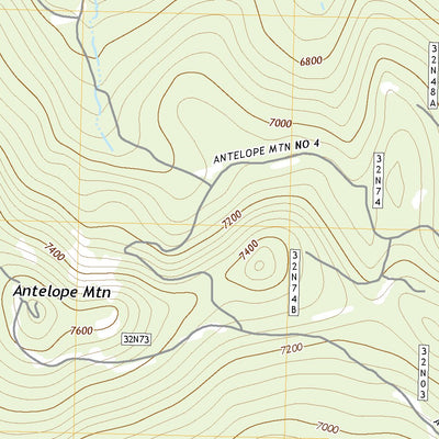 Antelope Mountain, CA (2018, 24000-Scale) Preview 3