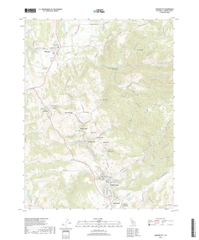 Amador City, CA (2018, 24000-Scale) Preview 1