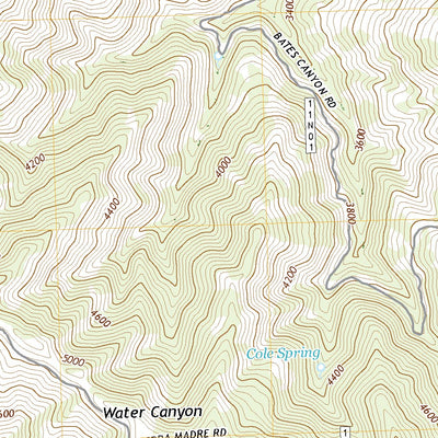Bates Canyon, CA (2018, 24000-Scale) Preview 3
