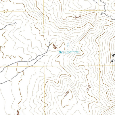Bee Springs Canyon, CA (2018, 24000-Scale) Preview 2