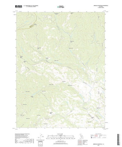 Arbuckle Mountain, CA (2018, 24000-Scale) Preview 1