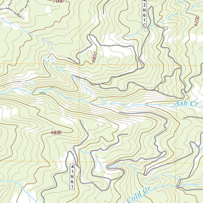 Ash Creek Butte, CA (2018, 24000-Scale) Preview 3