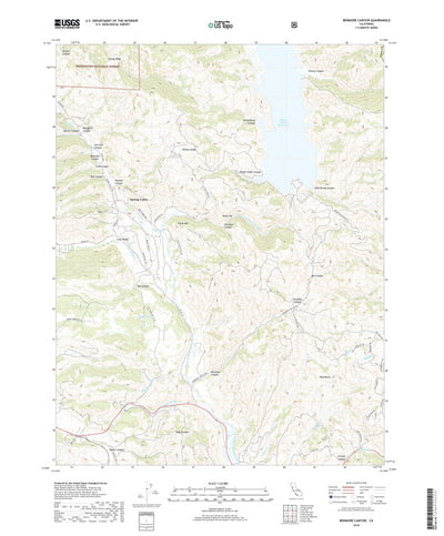 Benmore Canyon, CA (2018, 24000-Scale) Preview 1