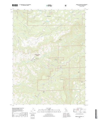 Barkley Mountain, CA (2018, 24000-Scale) Preview 1