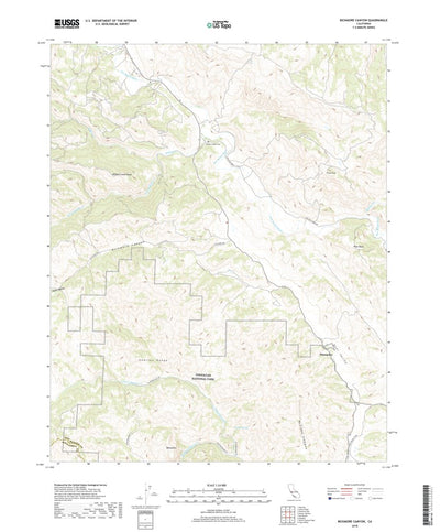 Bickmore Canyon, CA (2018, 24000-Scale) Preview 1