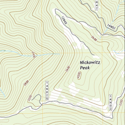 Blue Creek Mountain, CA (2018, 24000-Scale) Preview 3