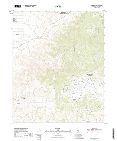 Bear Mountain, CA (2018, 24000-Scale) Preview 1