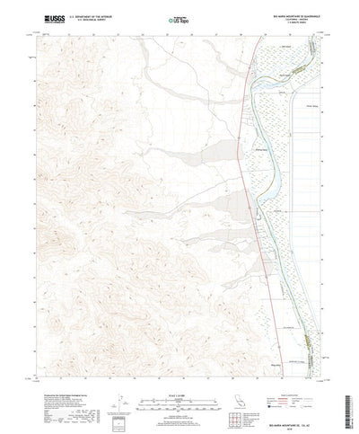 Big Maria Mountains SE, CA (2018, 24000-Scale) Preview 1