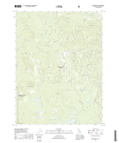 Bogard Buttes, CA (2018, 24000-Scale) Preview 1