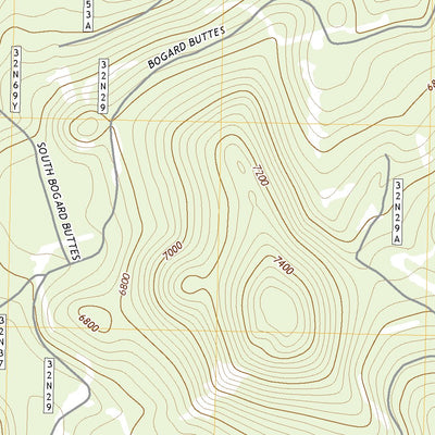 Bogard Buttes, CA (2018, 24000-Scale) Preview 3