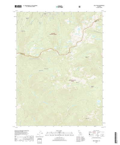 Billys Peak, CA (2018, 24000-Scale) Preview 1
