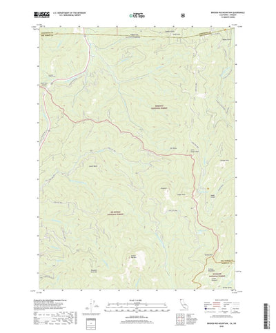 Broken Rib Mountain, CA (2018, 24000-Scale) Preview 1