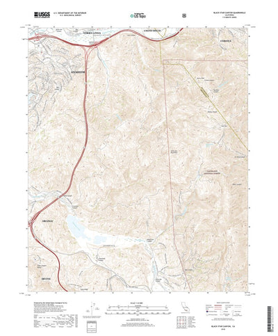 Black Star Canyon, CA (2018, 24000-Scale) Preview 1