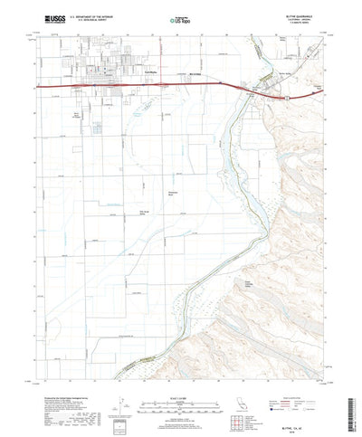 Blythe, CA (2018, 24000-Scale) Preview 1