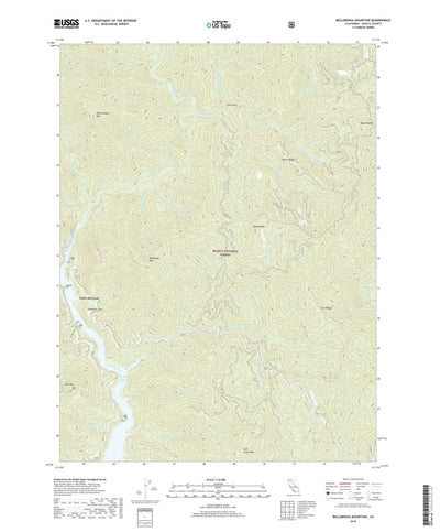 Bollibokka Mountain, CA (2018, 24000-Scale) Preview 1