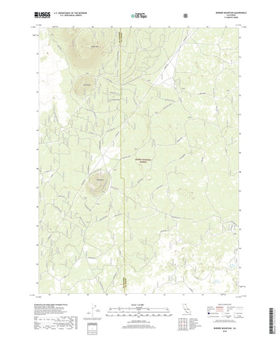 Border Mountain, CA (2018, 24000-Scale) Preview 1