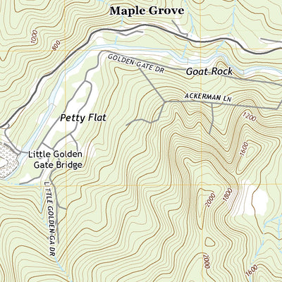 Bridgeville, CA (2018, 24000-Scale) Preview 3