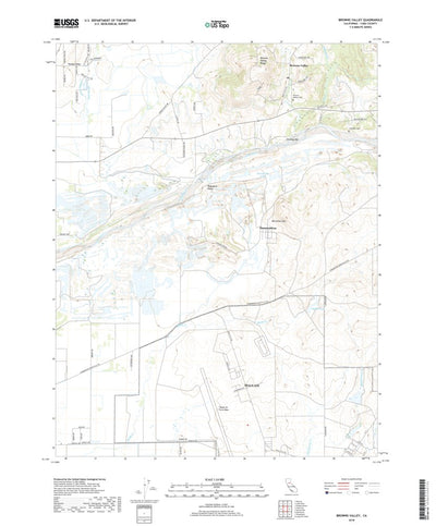 Browns Valley, CA (2018, 24000-Scale) Preview 1