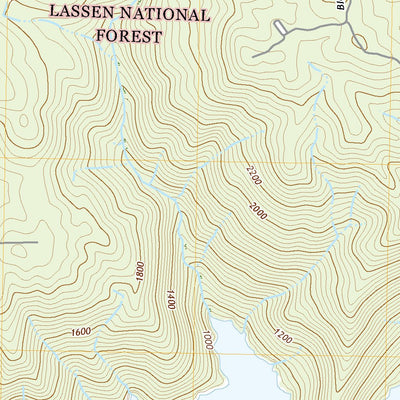 Berry Creek, CA (2018, 24000-Scale) Preview 2