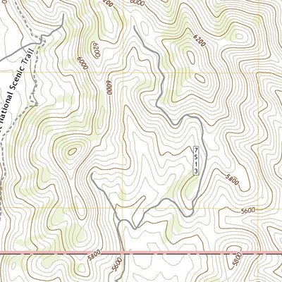 Butterfly Peak, CA (2018, 24000-Scale) Preview 3