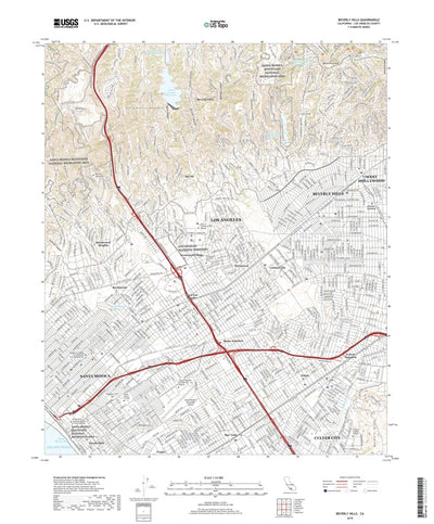 Beverly Hills, CA (2018, 24000-Scale) Preview 1