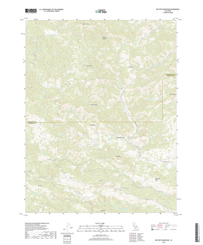Big Foot Mountain, CA (2018, 24000-Scale) Preview 1