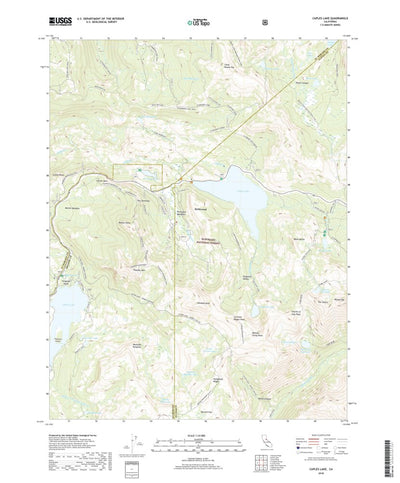 Caples Lake, CA (2018, 24000-Scale) Preview 1
